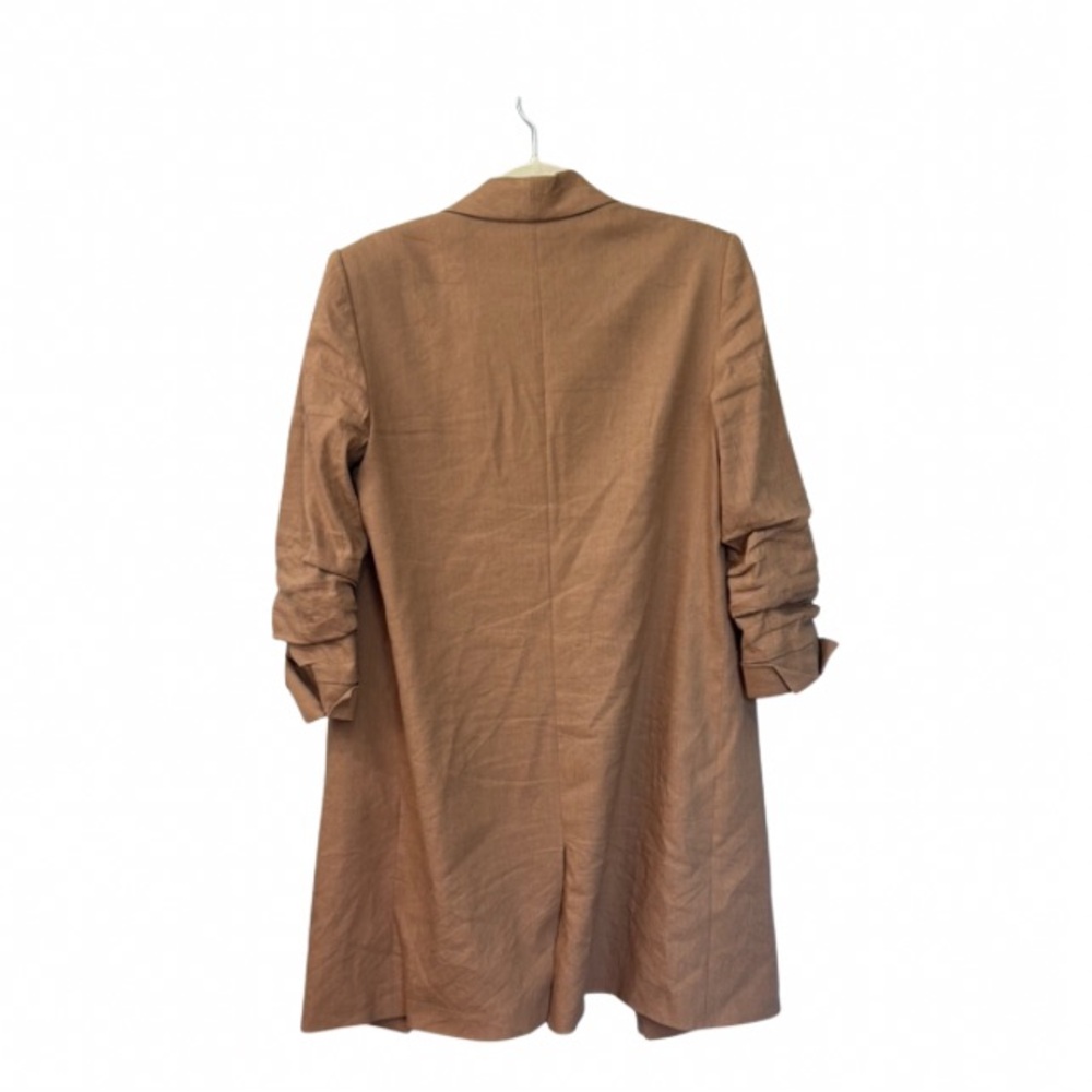 Alice + Olivia Muriel Scrunched Sleeve Coat - Picture 7 of 7